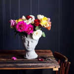 Кашпо "Голова девушки"