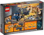 LEGO Jurassic World: Транспорт для перевозки Тираннозавра 75933 — T. Rex Transport — Лего Мир Юрского периода