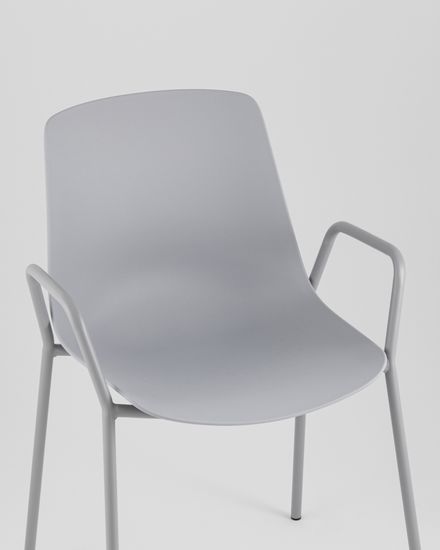 Стул Kaira пластик серый