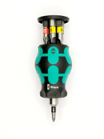 Отвёртка с набором бит Kraftform Kompakt Stubby Wera 05008886001