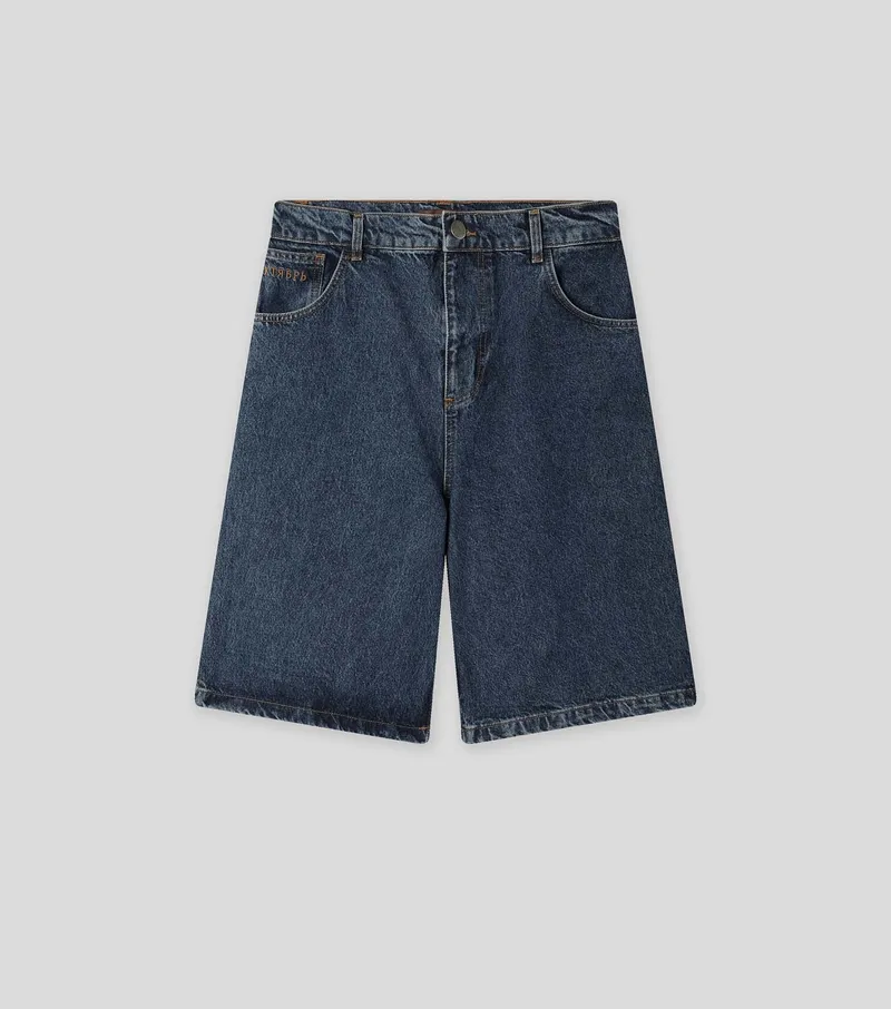 Denim camo shorts best sale
