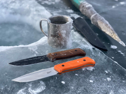 Туристический нож Baikal D2 StoneWash Kydex, G10