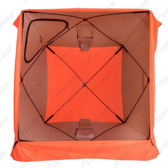 Палатка зимняя Куб 1,8х1,8 Oxford 300D PU 1000 (PR-412-M) PREMIER