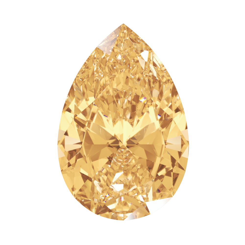 Фианит Груша от 3х2 до 8х5 мм