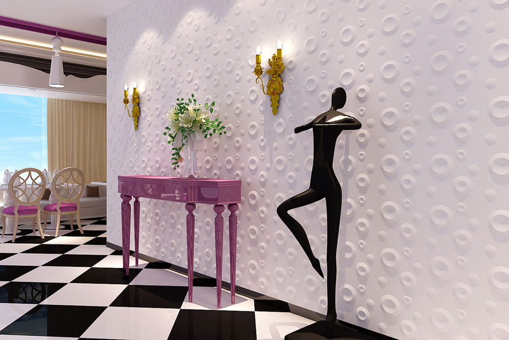 Гипсовая 3D панель Микро