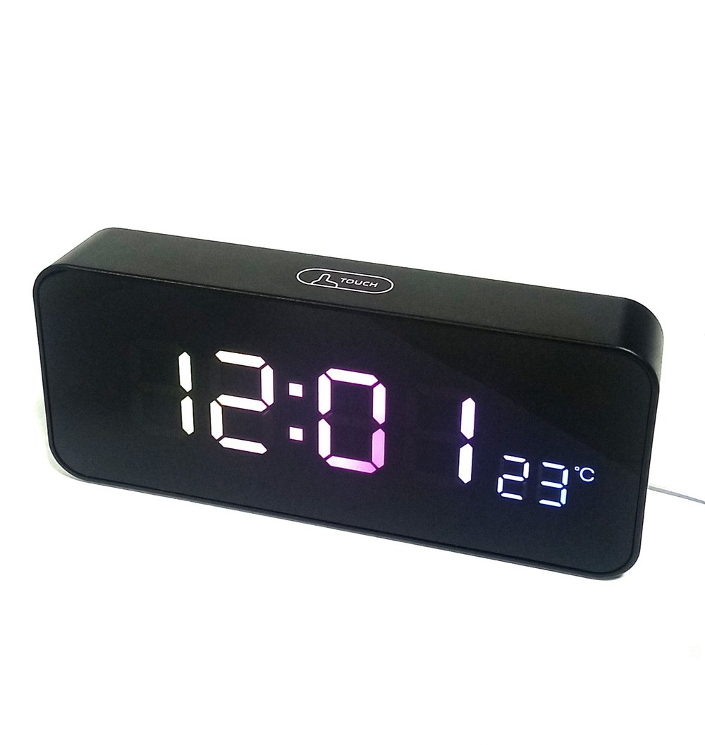 Часы светодиодные Led Smart Alarm 2121 RGB свечение