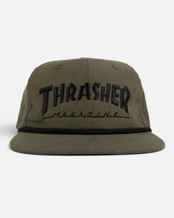 Кепка THRASHER ROPE OLIVE/BLACK