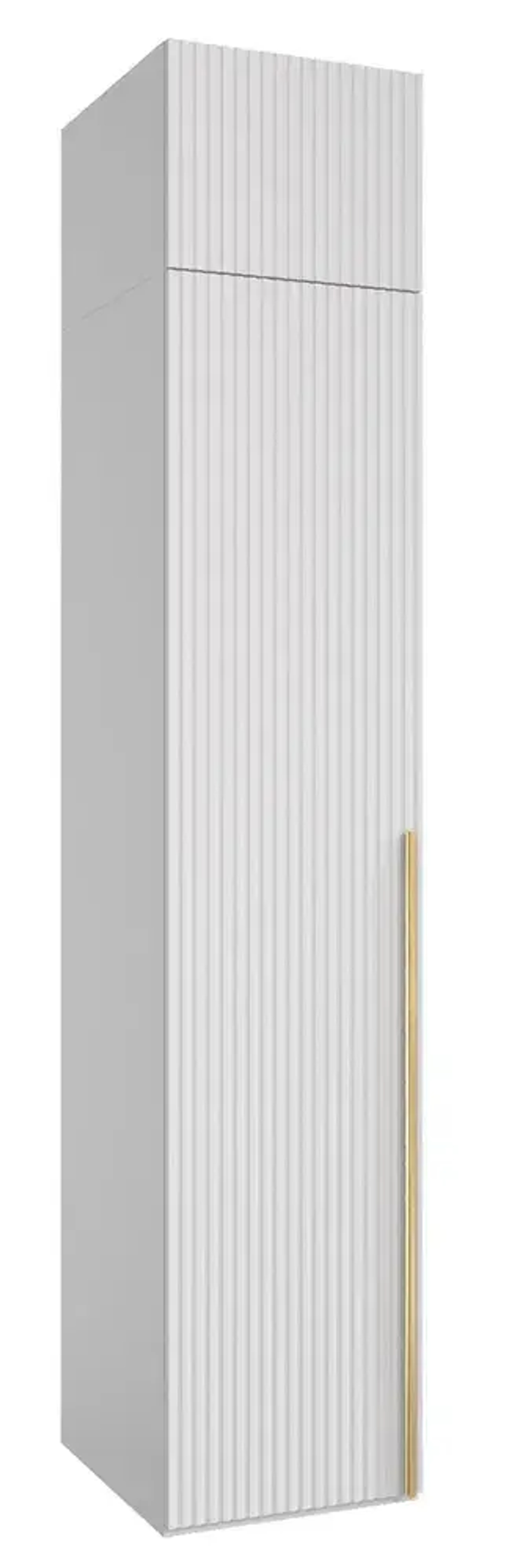 Антресоль для однодверного шкафа Аляска, белый