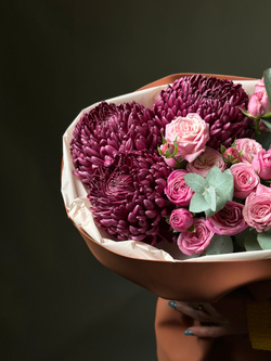 Сборный букет «Мисти бигуди»