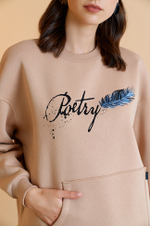 22599 Джемпер женский (латте)