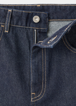 Джинсы barrel со средней посадкой rinse wash