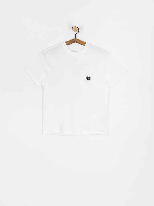 Футболка Carhartt WIP Pocket Heart белая
