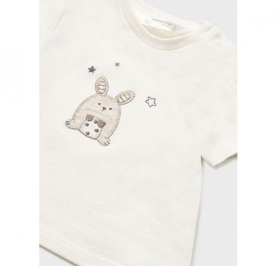 Комплект Mayoral Newborn Зайчики Бежевый