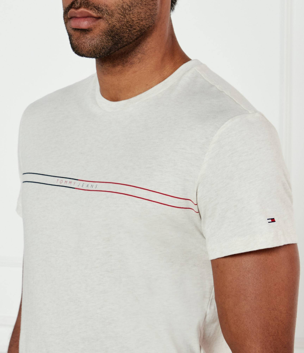 Футболка Tommy Jeans - бежевый(DM0DM20779)