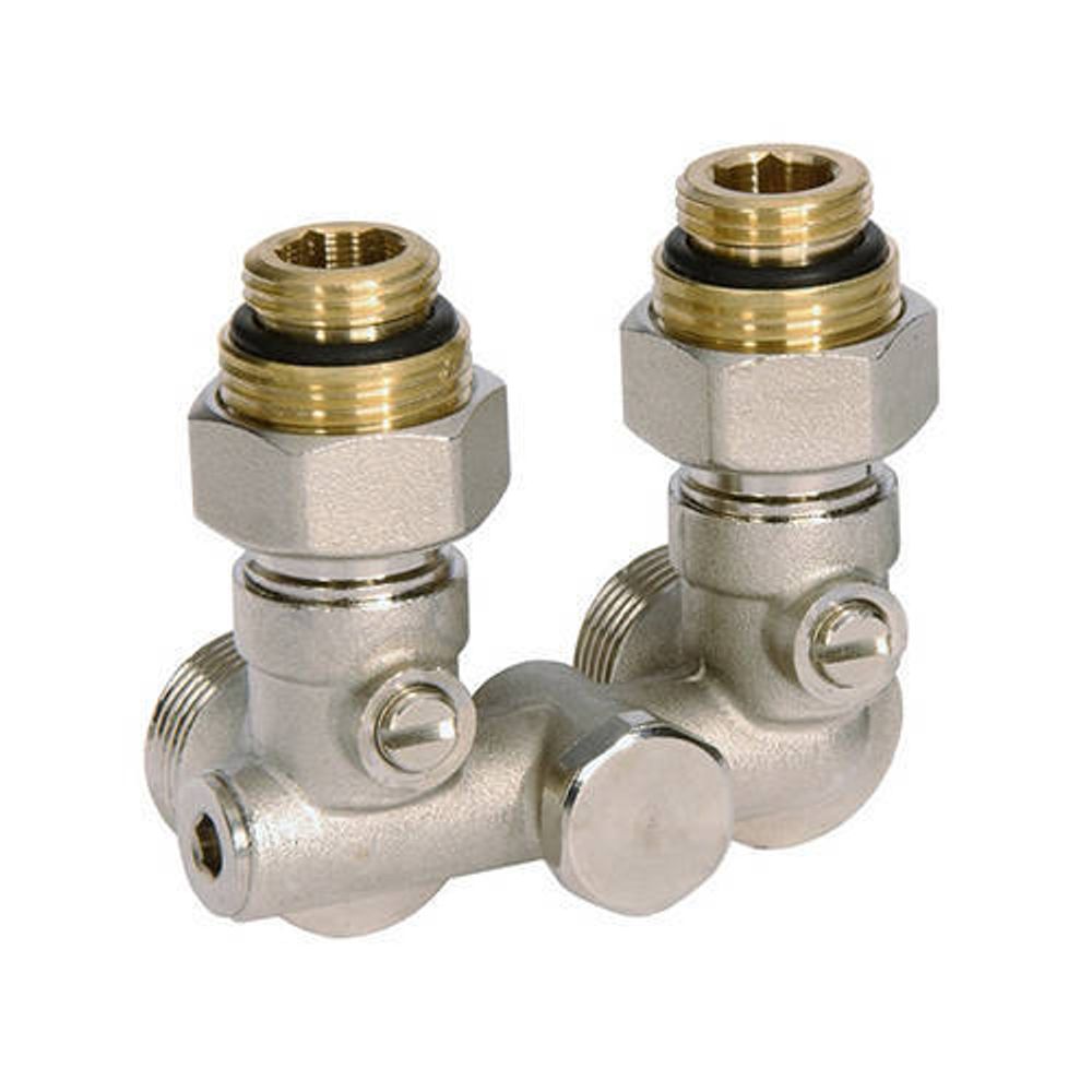 Узел нижнего подключения угловой Viessmann - R 1/2&quot; НР х G 3/4&quot; (для однотрубных систем)