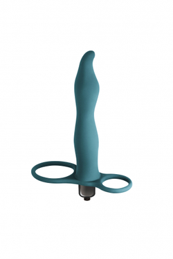 Вибронасадка для двойного проникновения Pure Passion Flirtini Green