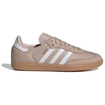 Кроссовки adidas originals SAMBA OG для скейтборда Низкие серо-коричневые женские