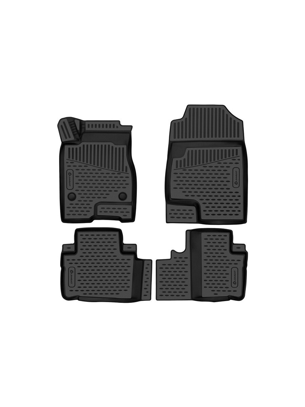 Коврики в салон для HAVAL M6 2023-, 4шт. (полиуретан) ELEMENT3DAN0465210K