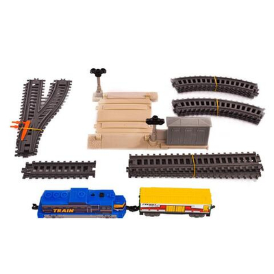 Железная дорога на бат. с аксесс. длина дороги 335 см. свет. эффекты, в/к 45,8*6,8*26,8 см.