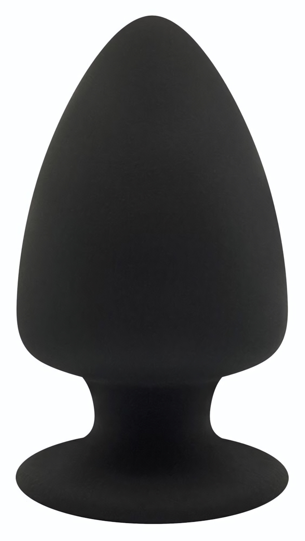 Черная анальная втулка Premium Silicone Plug S - 9 см. (Цвет: черный)