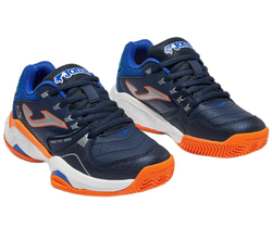 Детские теннисные кроссовки Joma Master 1000 Junior 2603 Clay - navy blue