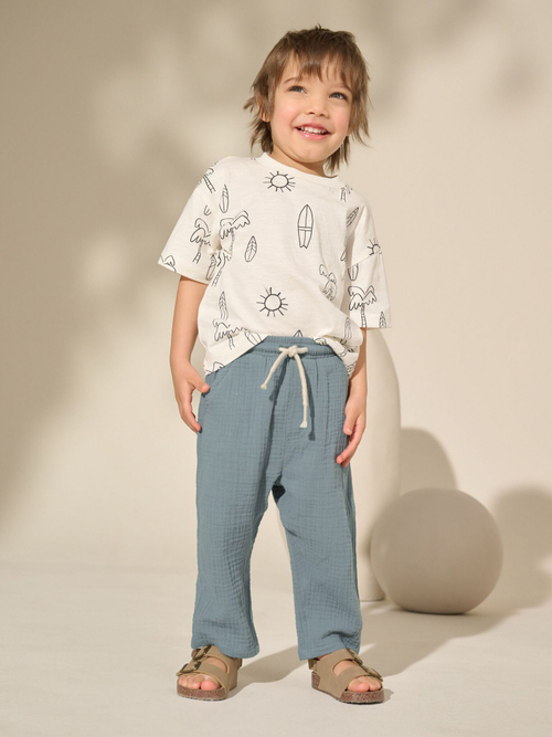Брюки для мальчика Next AD1-833, Голубой
