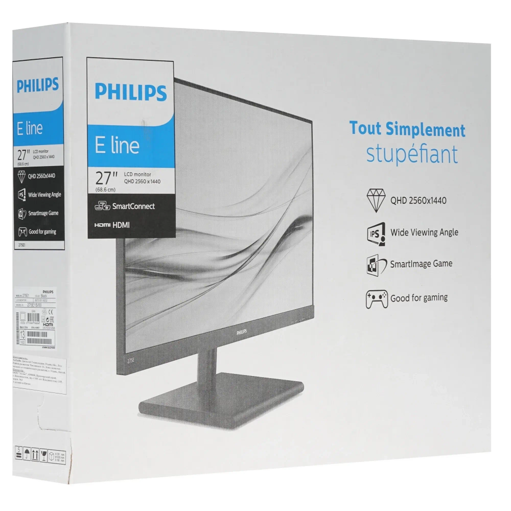 Монитор 27" Philips 275E1S/01