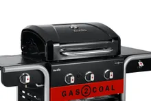 Угольный + Газовый гриль Char-Broil Gas2Coal Hybrid 3B, 4 горелки