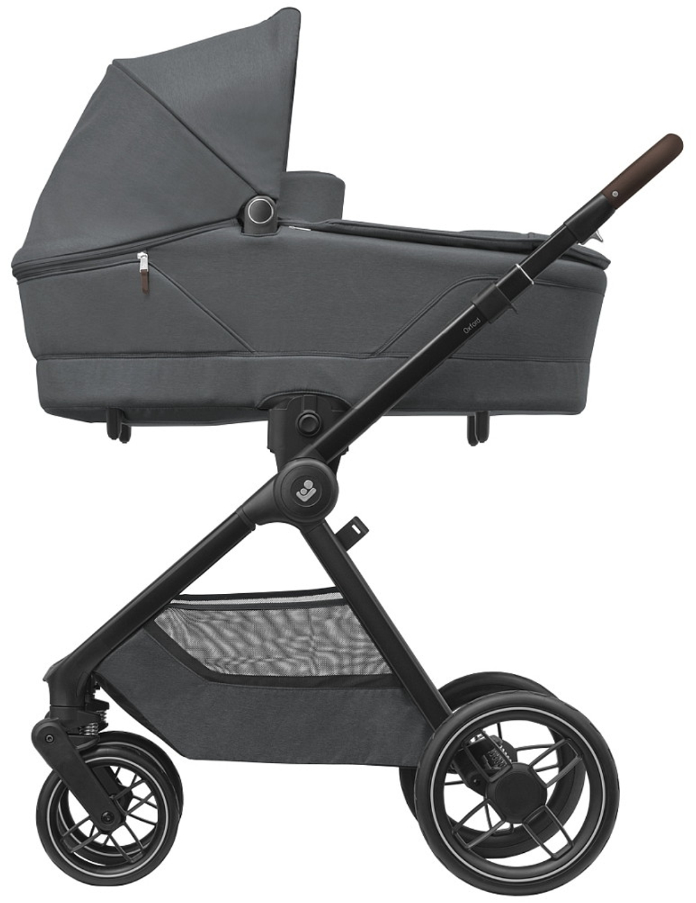 Коляска детская Maxi-Cosi Oxford Plus 3 в 1 с автокреслом Pebble 360 Pro Twillic Truffle 1978204110 PlusTwillic Graphite/Графит