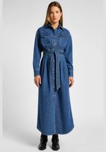 Платье BELTED WESTERN 112357937