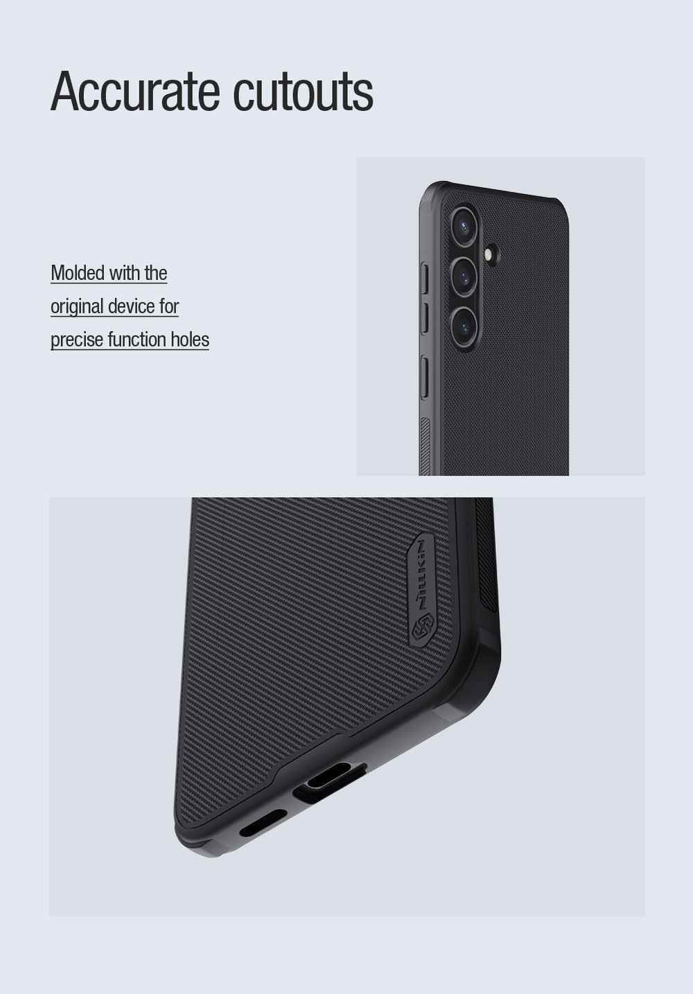 Чехол от Nillkin c поддержкой беспроводной зарядки MagSafe для Samsung Galaxy S24, серия Super Frosted Shield Pro Magnetic