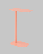 Журнальный столик Eanna L металл коралловый