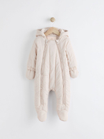Комбинезон теплый для малышей Next K90-718, Кремовый