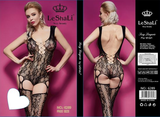 Эротическая боди-сетка LE SHALI 6289