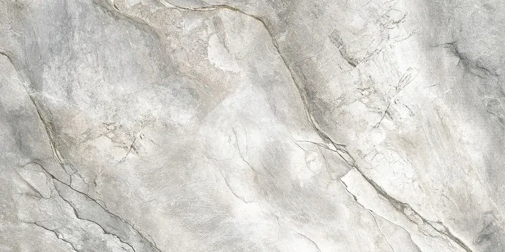 Керамогранит Alma Ceramica GFA114VLC07L Vulcano 114x57 серый лаппатированный под камень