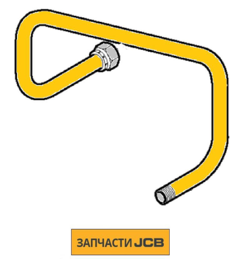 Труба гидроцилиндра JCB 335/04426