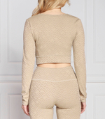 топ dana GUESS ACTIVE - бежевый(V3RP10 MC04Y)