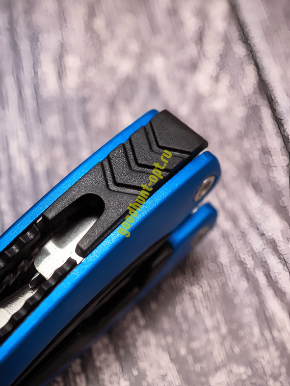 Армейский мультитул 12в1 плоскогубцы нож отвертка Синий