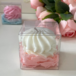 Свеча зефирка ванильная