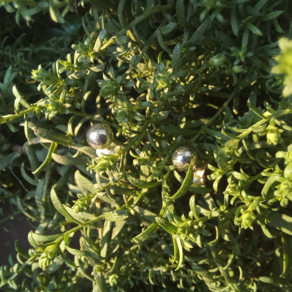 Серьги-гвоздики ШАРИК