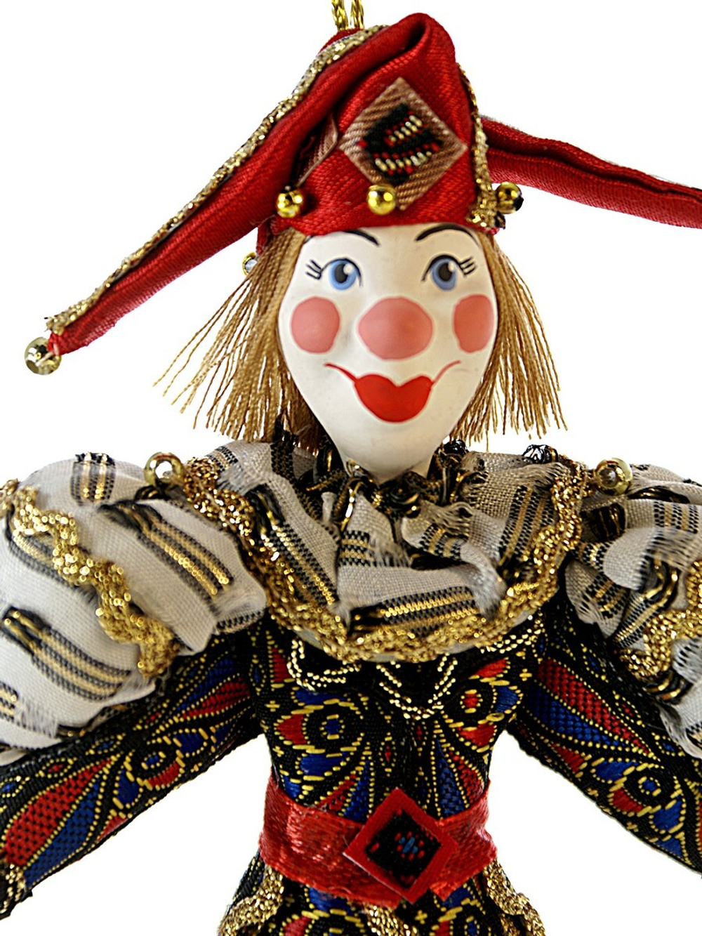 Кукла-подвеска коллекционная Шут