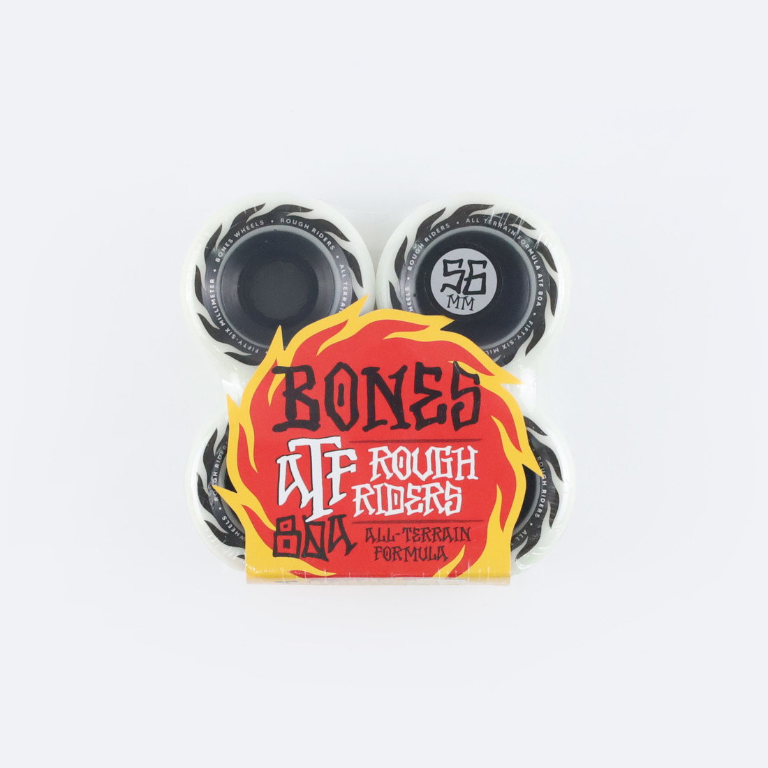 Купить Колеса Bones Terrain Formula Rough Riders (white) 80A