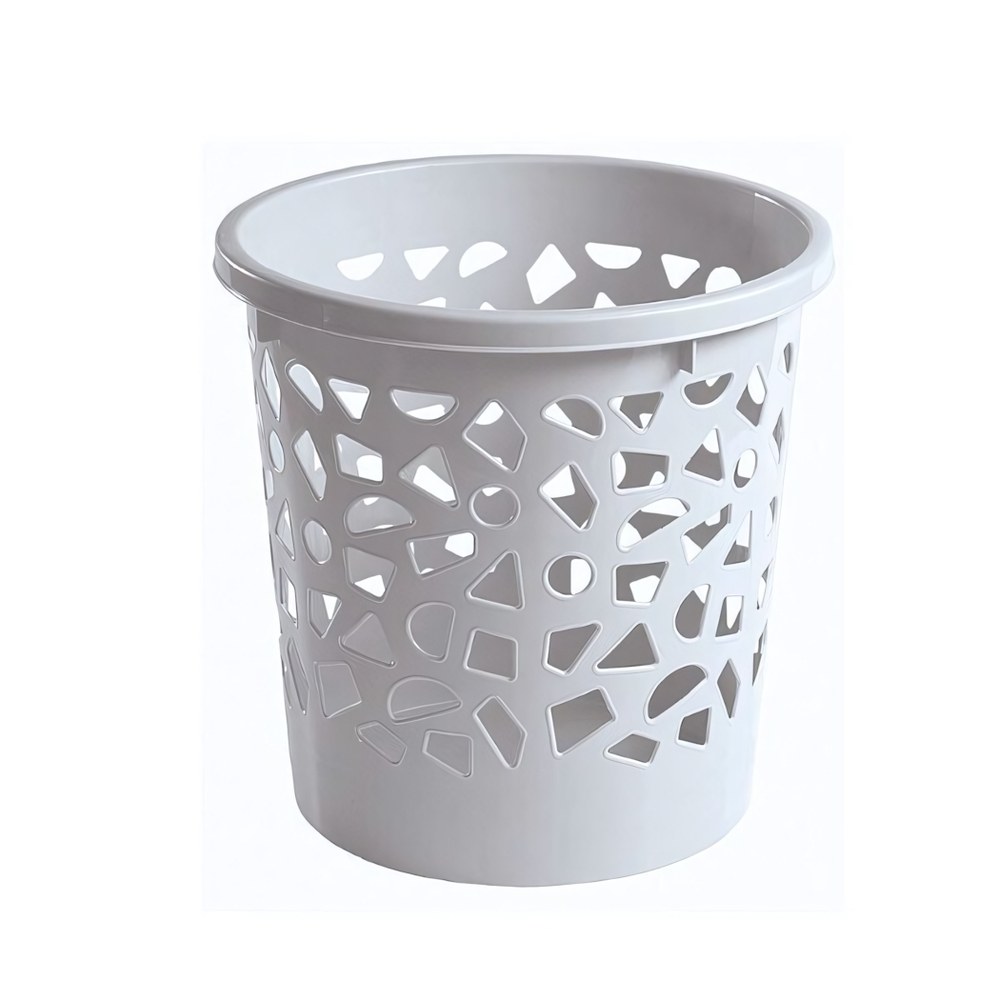 Корзина для мусора 9,6л диаметр 260 мм, высота 260 мм (светло-серый)