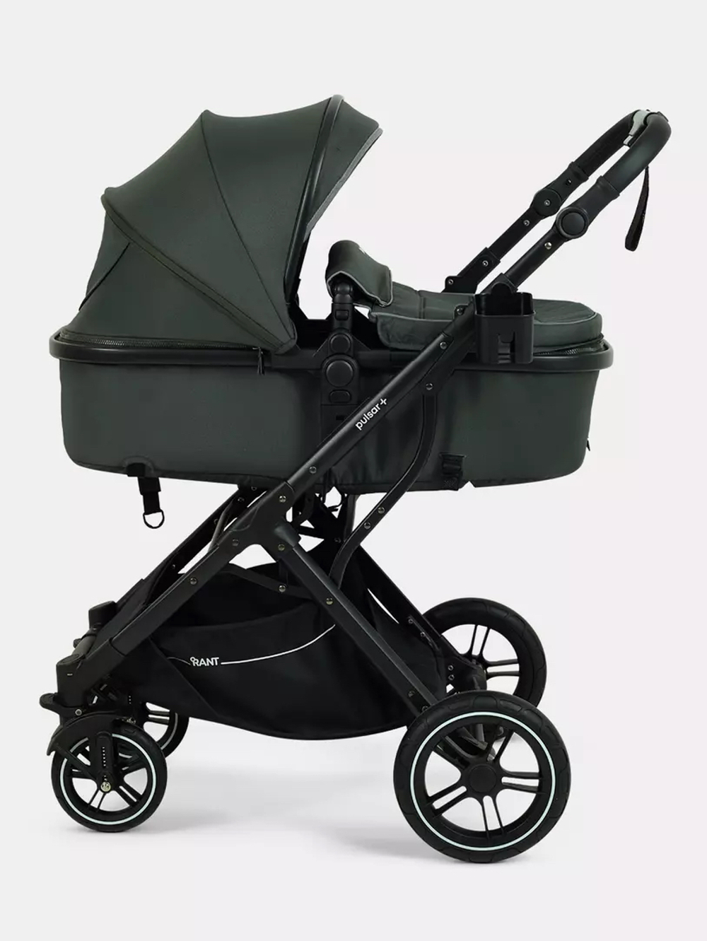 Коляска трансформер 3в1 Rant Basic Pulsar Plus Grey