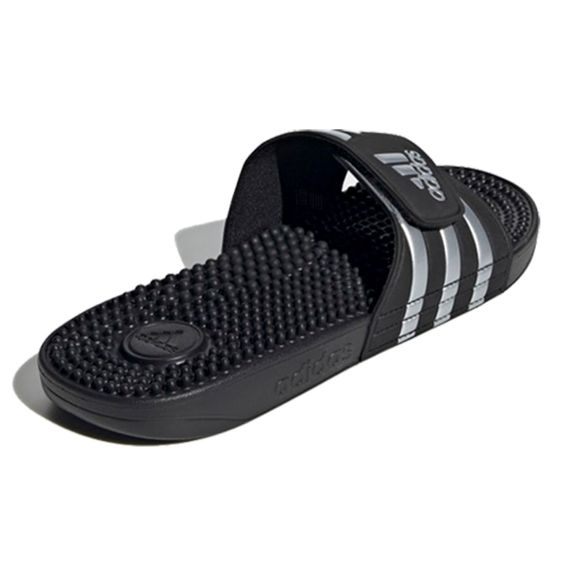 Adidas Adissage 'Black Silver'