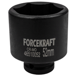 Головка ударная глубокая 3/4'', 52мм (6гр.) FORCEKRAFT FK-46510052
