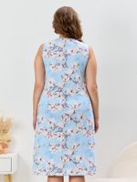 Ночная сорочка Узор-3 Виотекс ГОЛУБОЙ