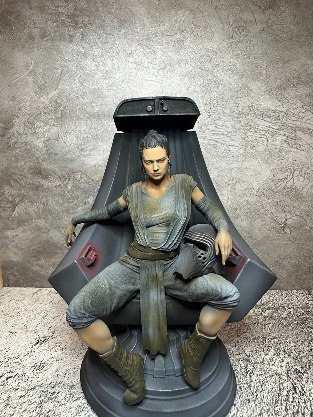 Рей Скайуокер Звездные войны Rey Skywalker Star Wars (окрашена)