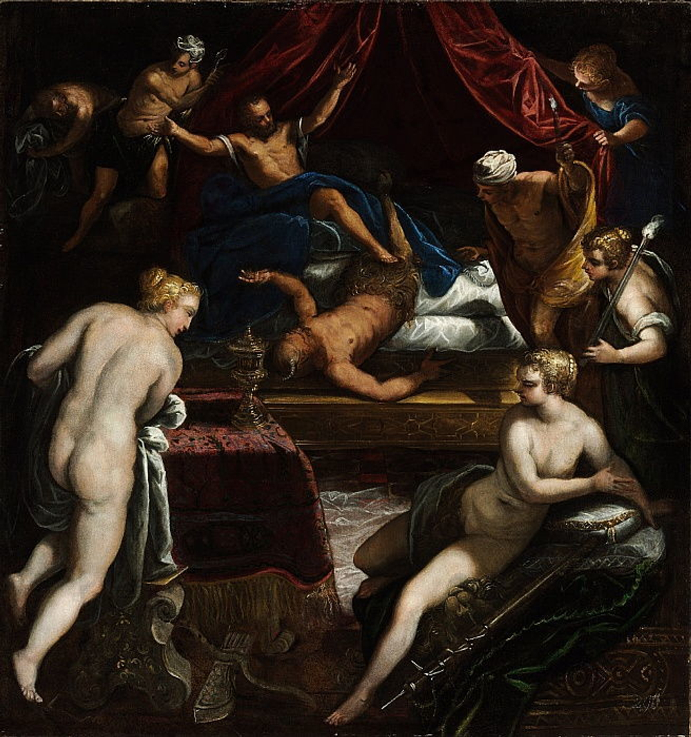 Jacopo Tintoretto aka Robusti - эротическое искусство художника Якопо Тинторетто (Робусти). 16+