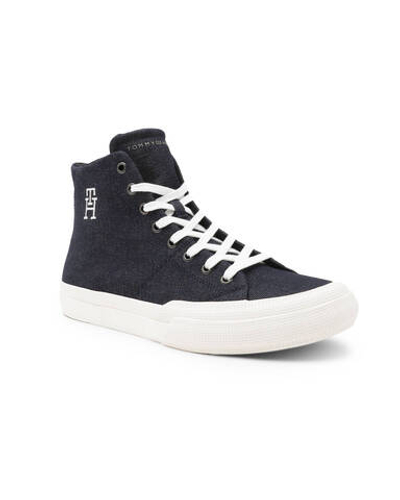Кроссовки TH HI VULC PREMIUM DENIM Tommy Hilfiger - темно-синий(FM0FM04542)